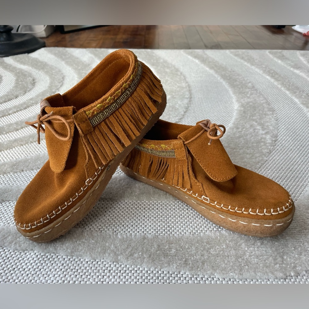 Laidback London Fringe Moccasin EU37